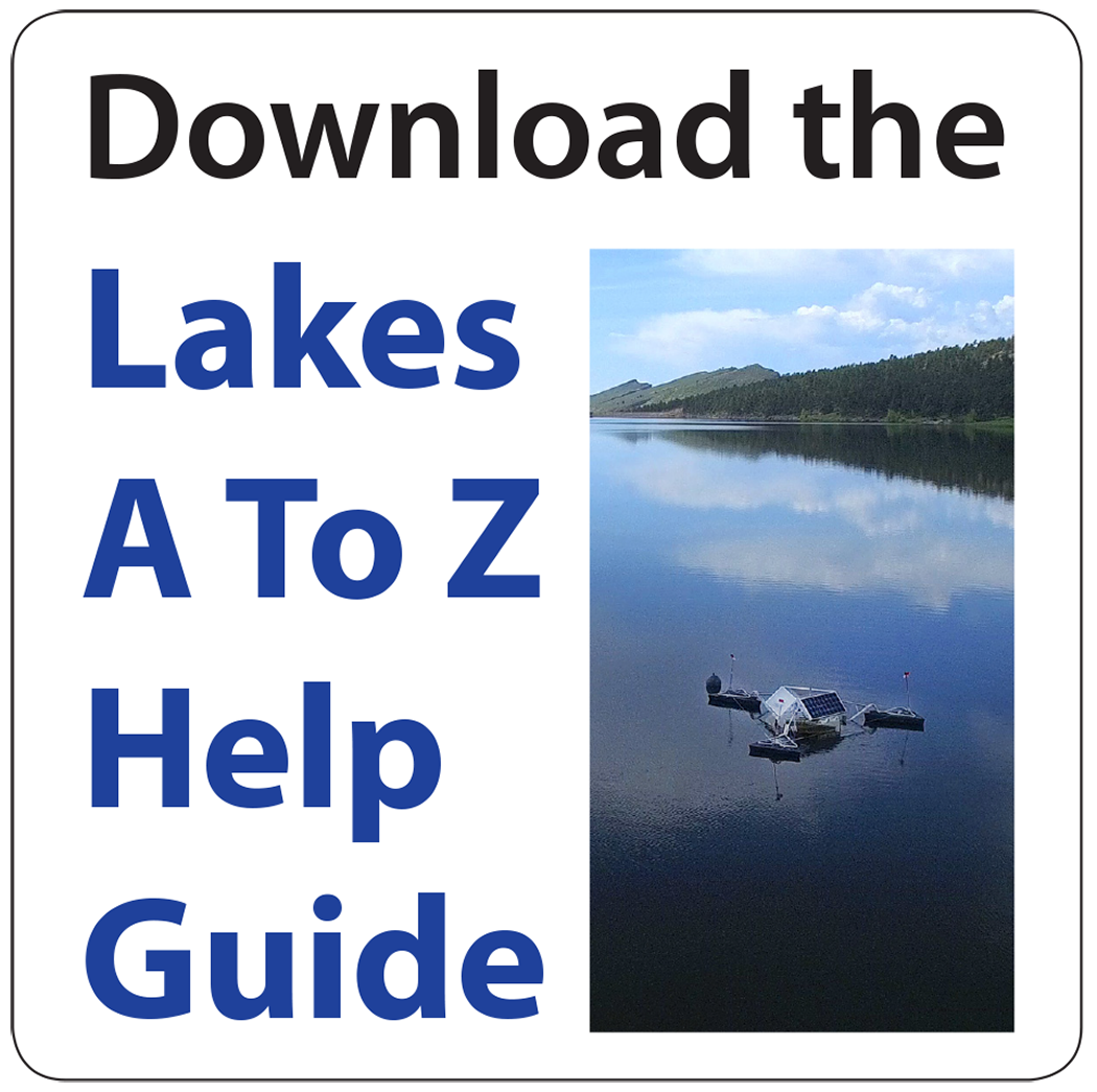 button image to download the Lakes A To Z Help Guide