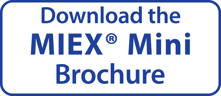 button image to download the MIEX Mini (magnetic ion exchange system) brochure