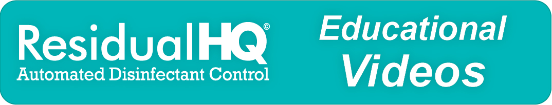 button for ResidualHQ Disinfectant Control Systems video link