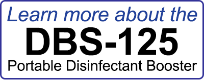 button linking to DBS-125 Portable Disinfectant Booster product information