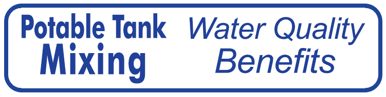 button for anchor link to potable water storage tank mixing water quality benefits